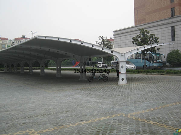 武進膜結(jié)構【充電站防雨篷】停車棚設計安裝