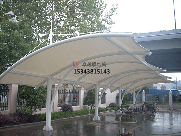 鼓樓膜結(jié)構【充電站防雨篷】停車棚設計安裝