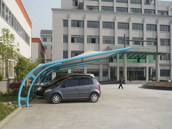 輝南膜結(jié)構【充電站防雨篷】停車棚設計安裝