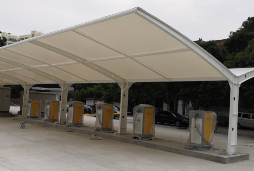充電樁車(chē)棚翻新方案怎么做？