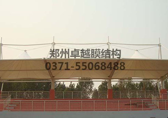 石家莊<font color='red'>膜結(jié)構(gòu)看臺(tái)</font>/舞臺(tái)【石家莊人民醫(yī)學(xué)高等?？茖W(xué)校等】工程設(shè)計(jì)施工案例